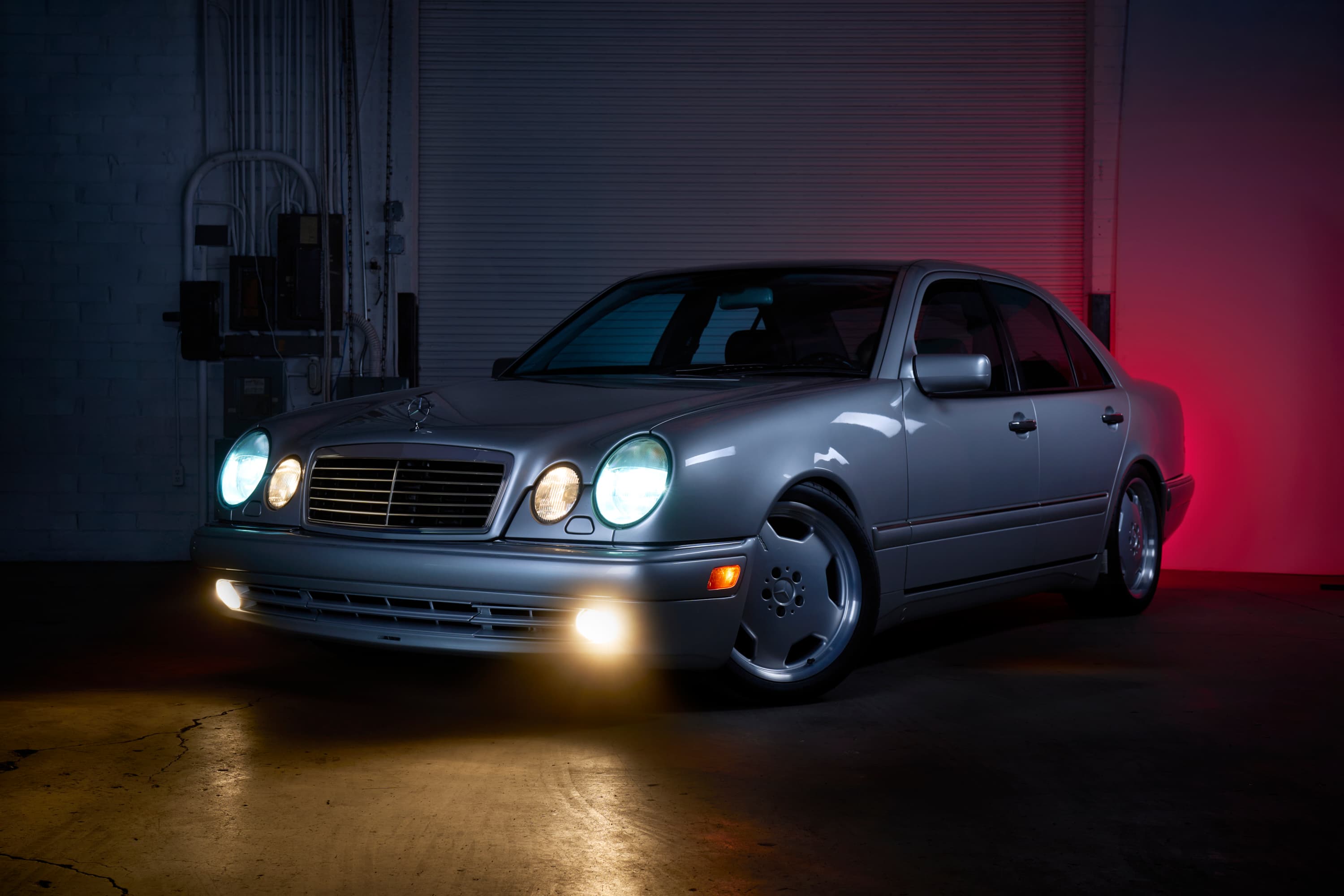 1999 Mercedes-Benz E55 AMG - 54,999 miles - Silver